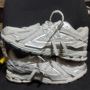 New Balance White Athletic Shoes